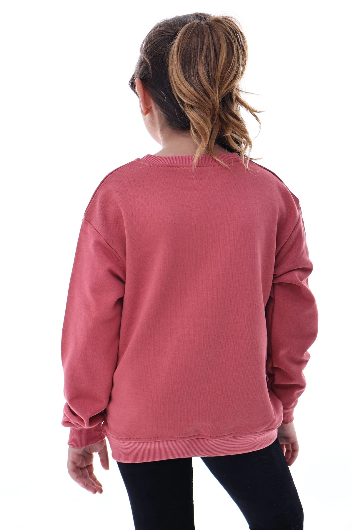 Kız Çocuk Garfield Baskılı Pembe Sweatshirt – Rahat ve Eğlenceli