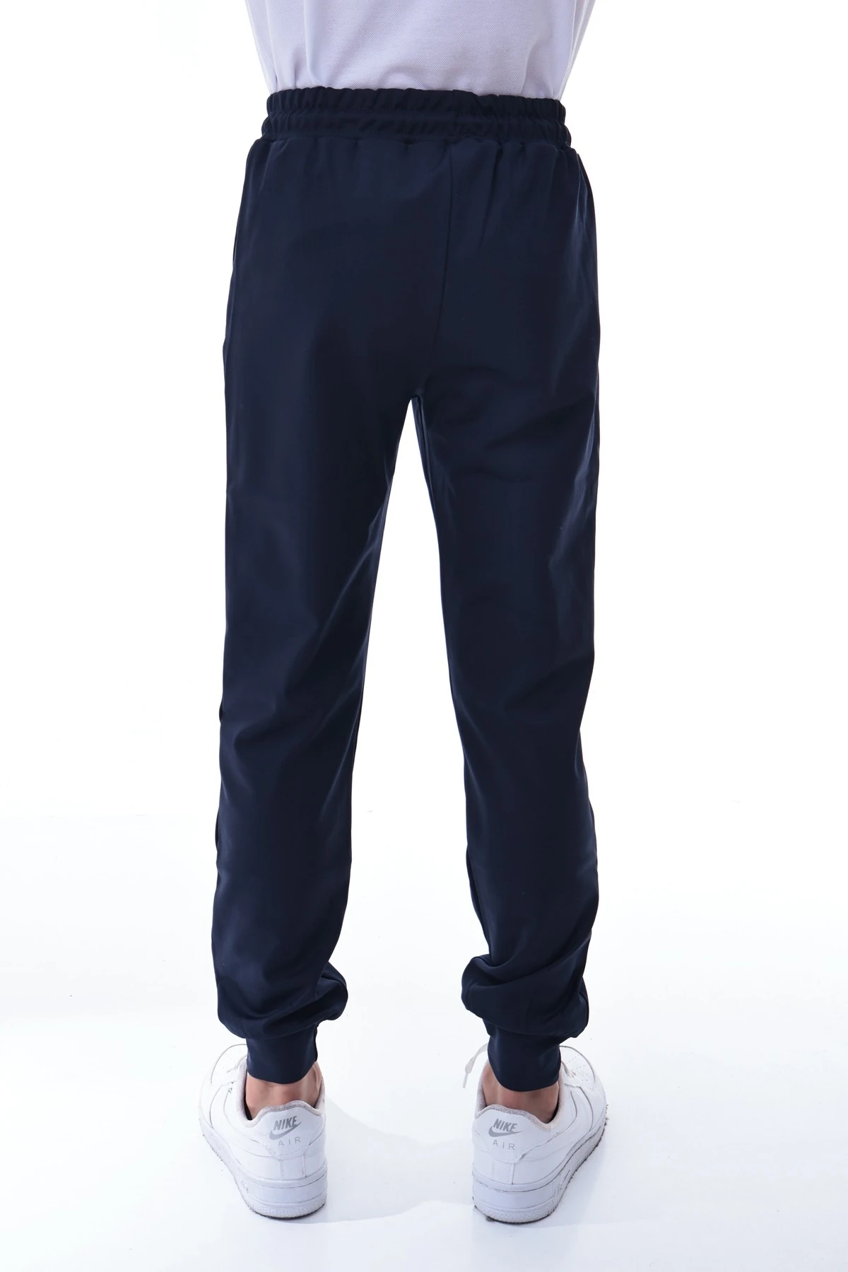 Erkek Çocuk Lacivert Eşofman Altı – Esnek Rahat Kalıp Spor Pantolon