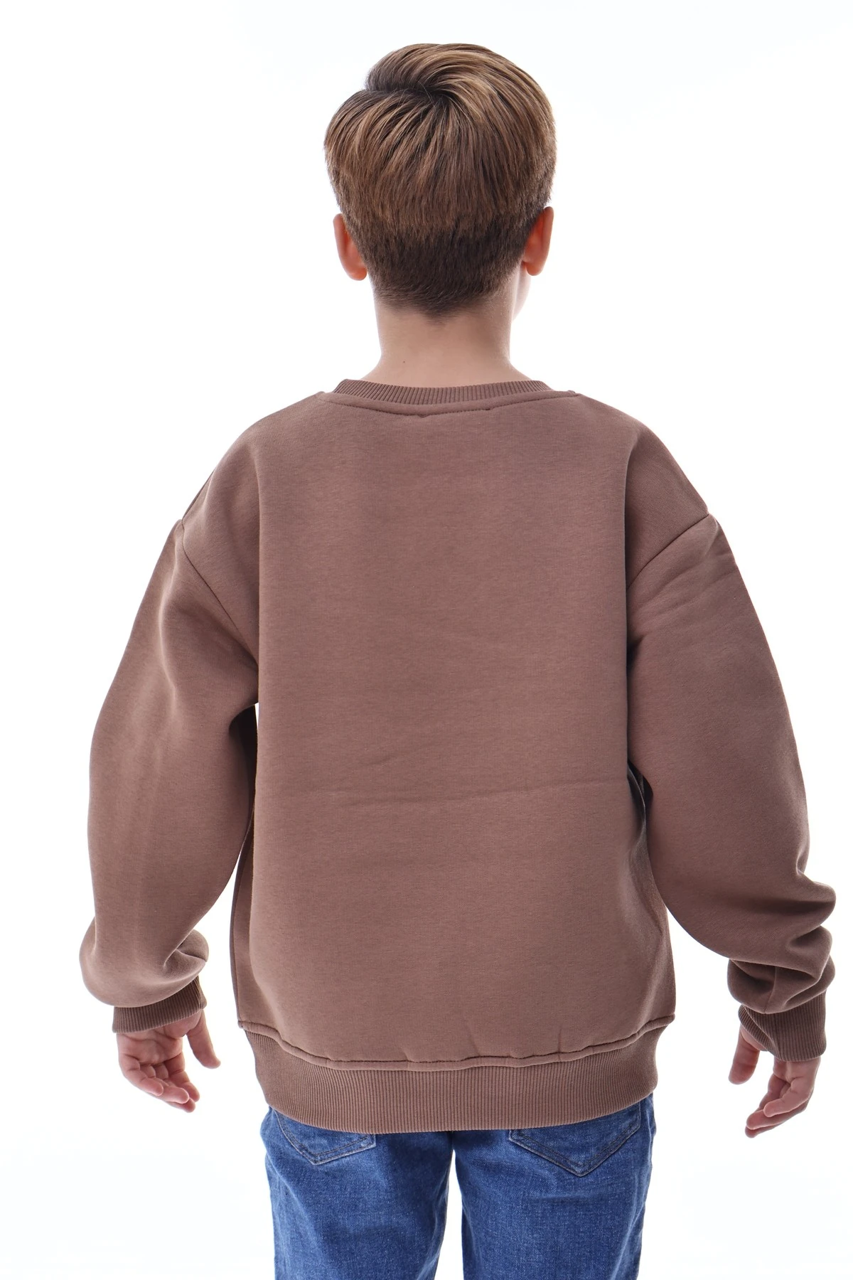 Erkek Çocuk Sweatshirt – %100 Pamuk Rahat Kalıp 5-10 Yaş