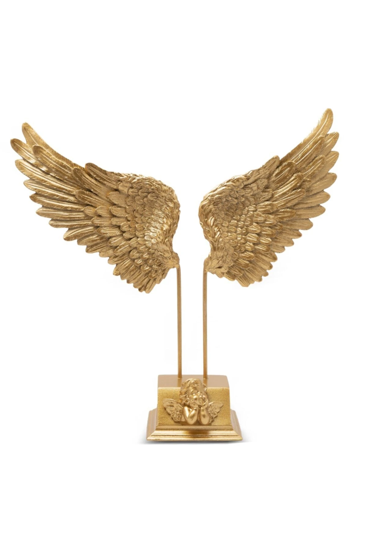 Melek Figürlü Melek Kanadı Gold
