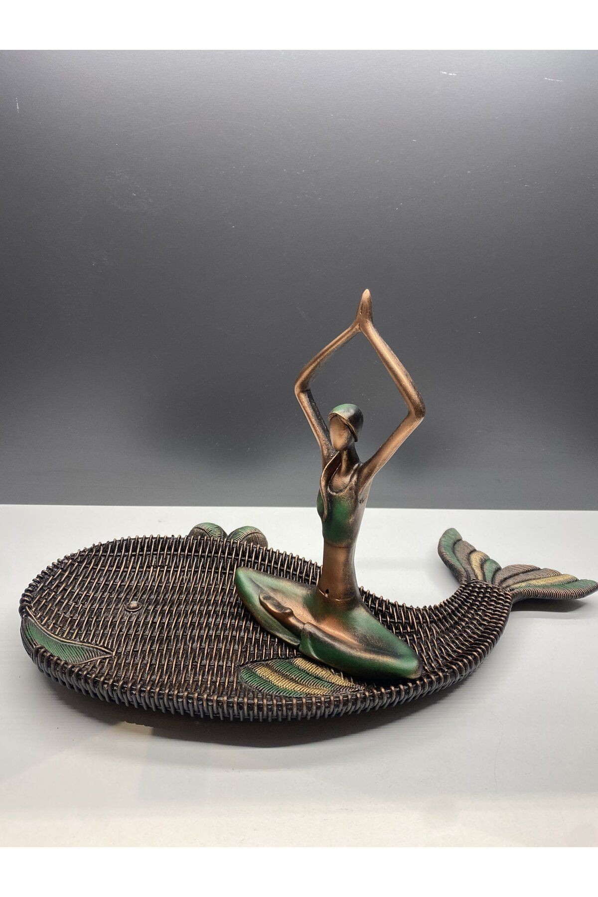 Yoga tütsülük dekoratif biblo