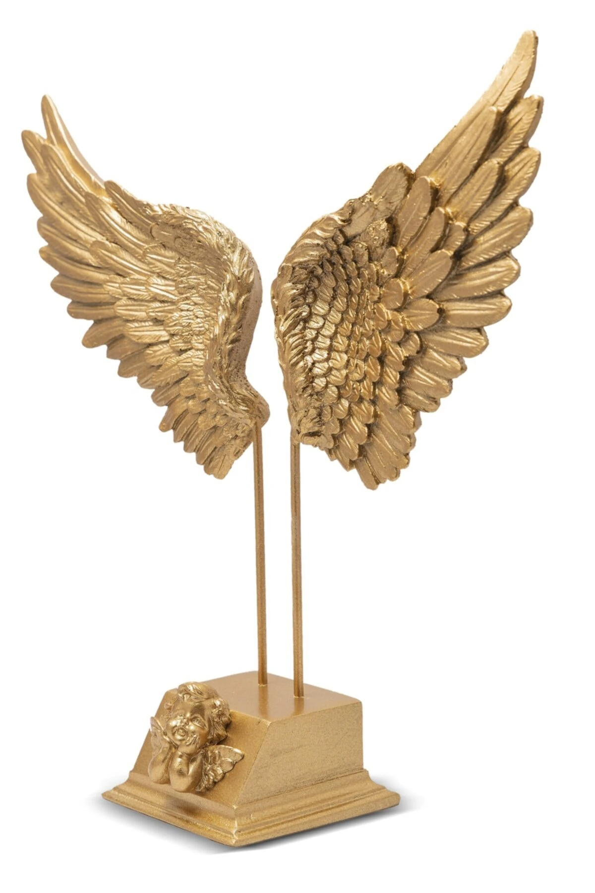 Melek Figürlü Melek Kanadı Gold