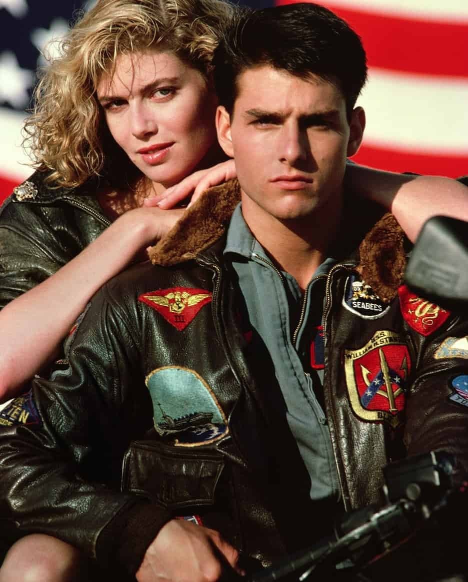                                                Top Gun Tom Cruise Leather Jacket