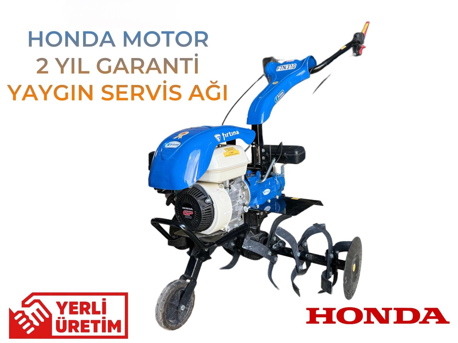 FIRTINA HONDA MOTOR BENZİNLİ 6,5 BG ÇAPA MAKİNESİ