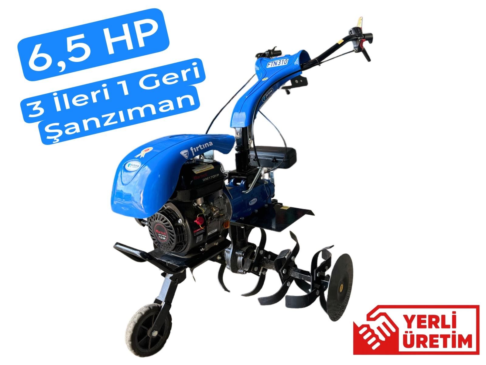 FIRTINA BENZİNLİ 6,5 HP ÇAPA MAKİNESİ