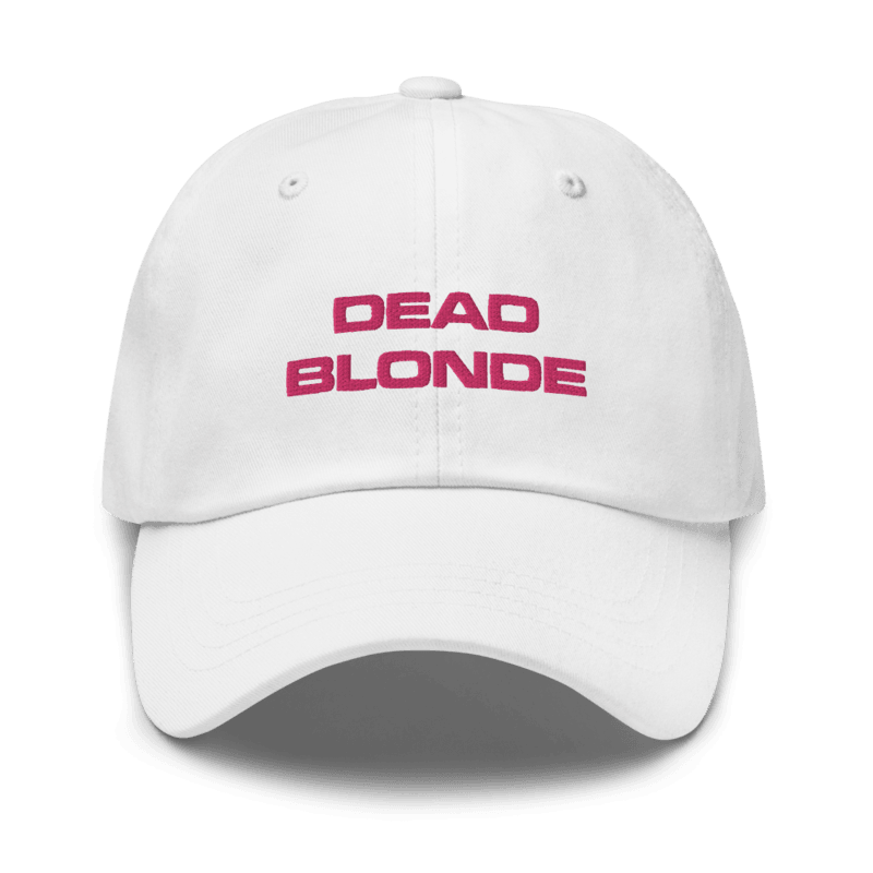 Dead Blonde Hat, White