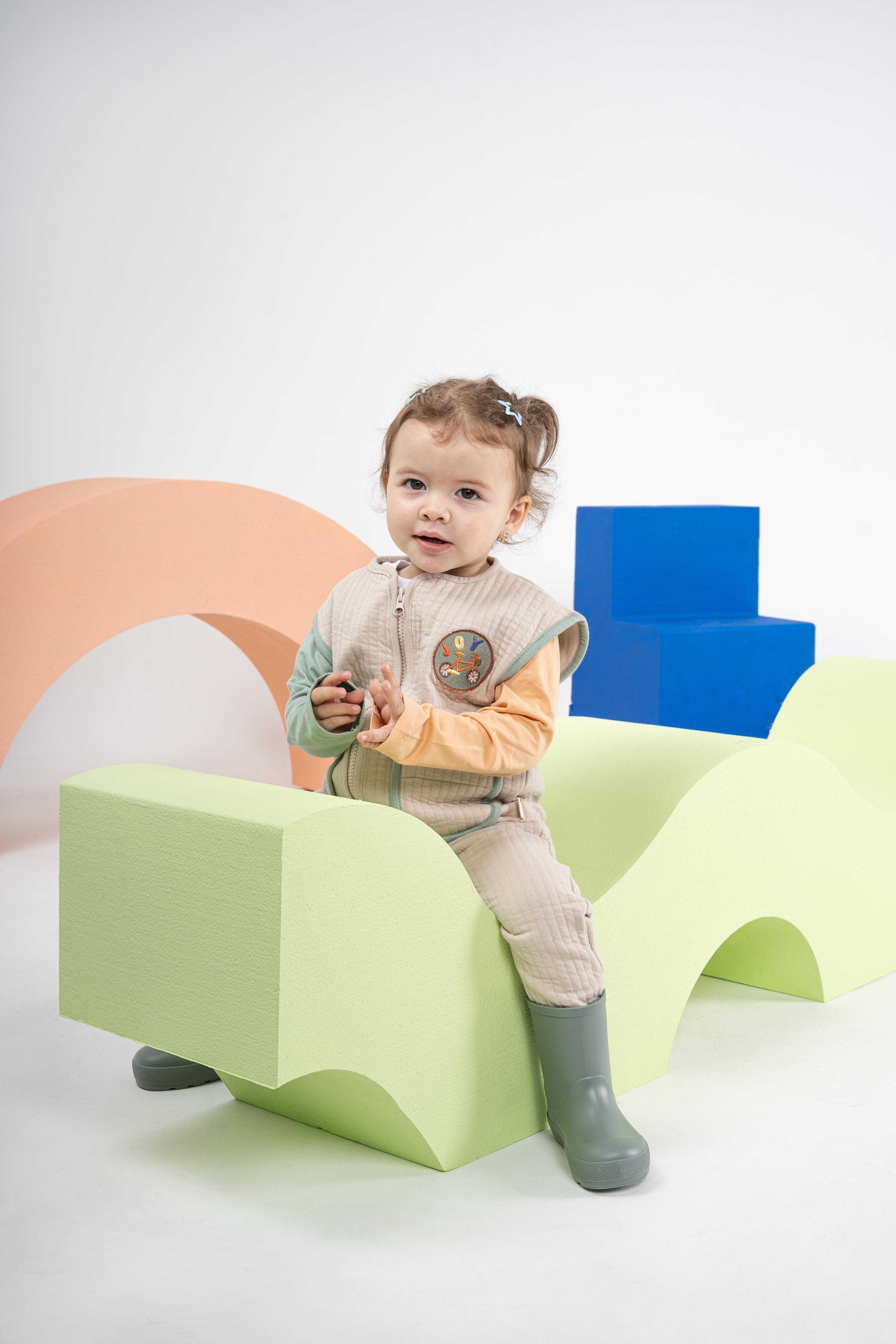 Miela kids Kapitone Pantolon-bej