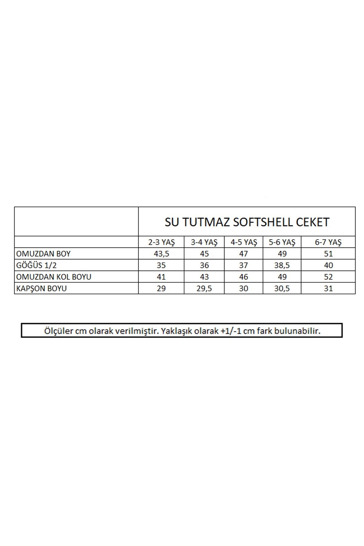 Su Tutmaz Softshell Desenli Ceket - Mint Jungle