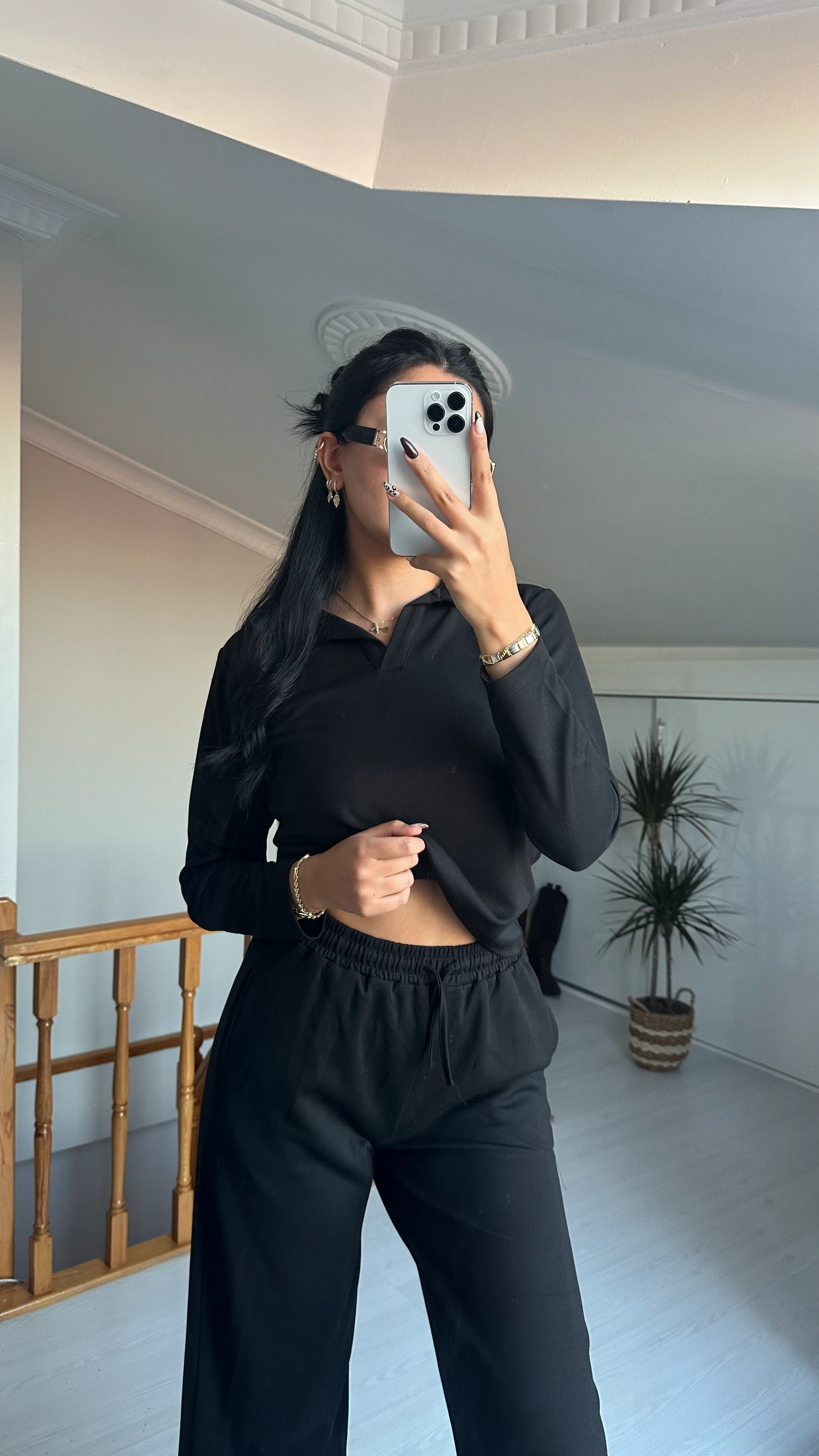 POLO YAKA SİYAH TAKIM PTR02751