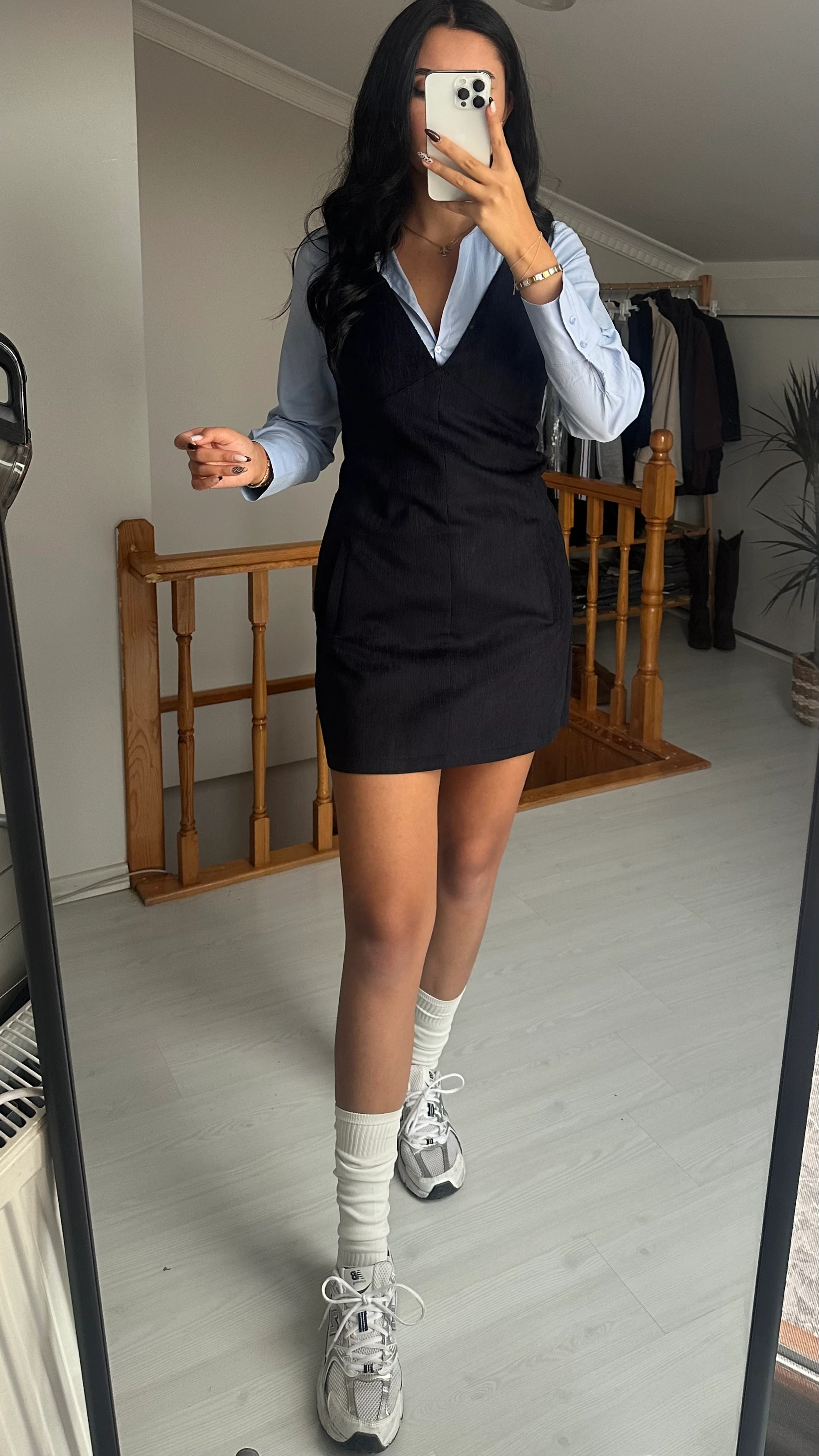 LACİVERT ELBİSE 26KELB01072