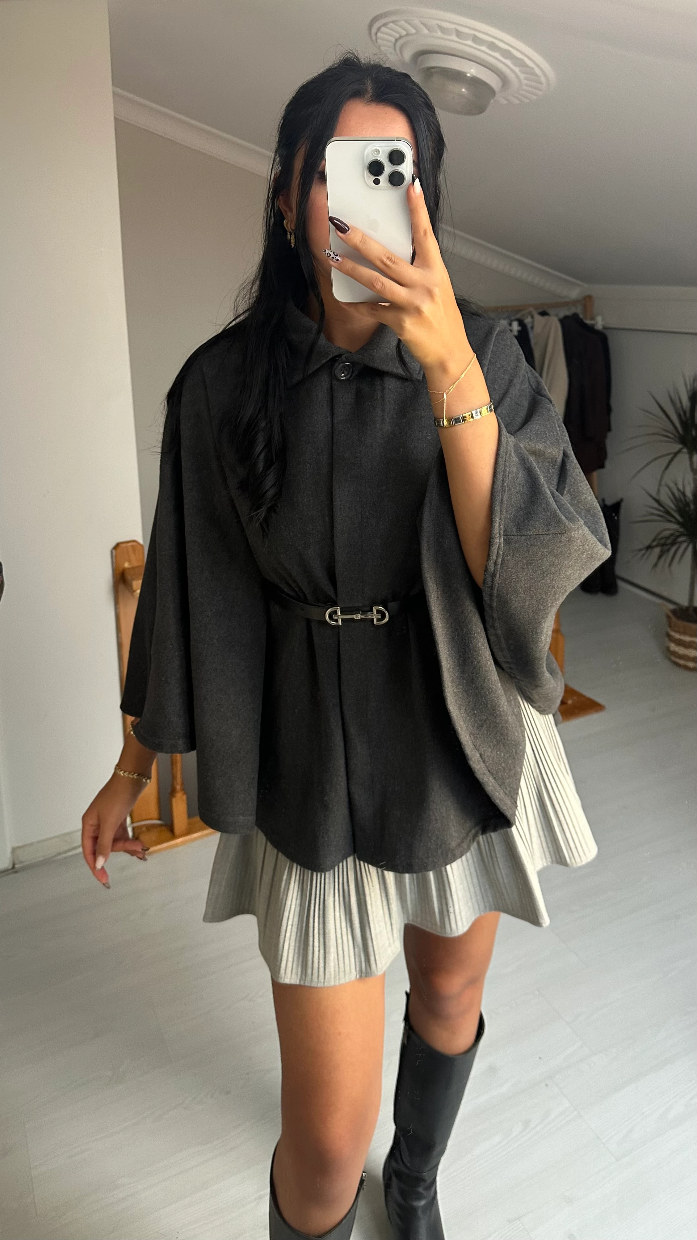 KEMERLİ ANTRASİT PANÇO PTR0275