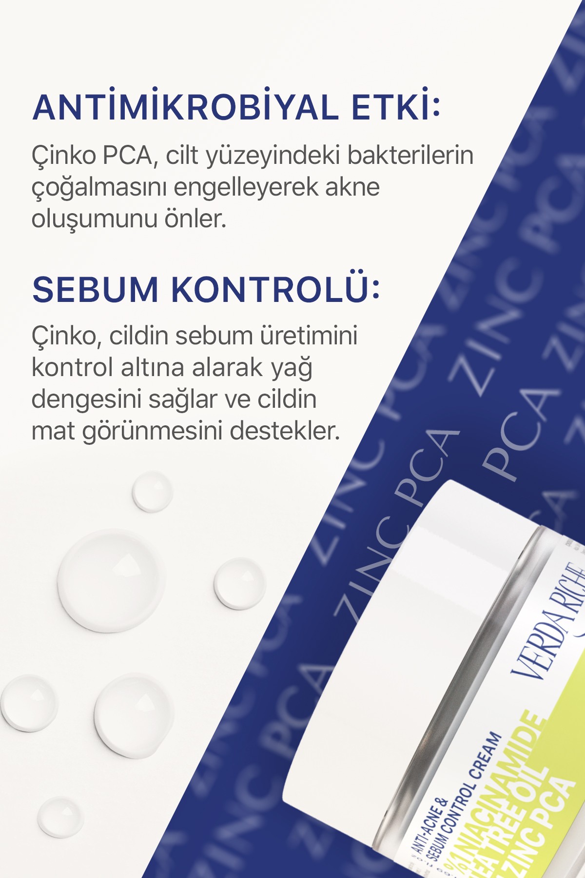 Akne Karşıtı Gözenek Sıkılaştırıcı Sebum Kontrol Yüz Kremi 50ml