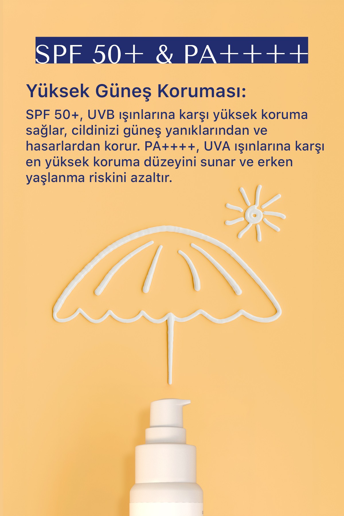 SPF 50+ Leke Karşıtı ve Ton Eşitleyici Yüksek Korumalı Yüz Güneş Kremi