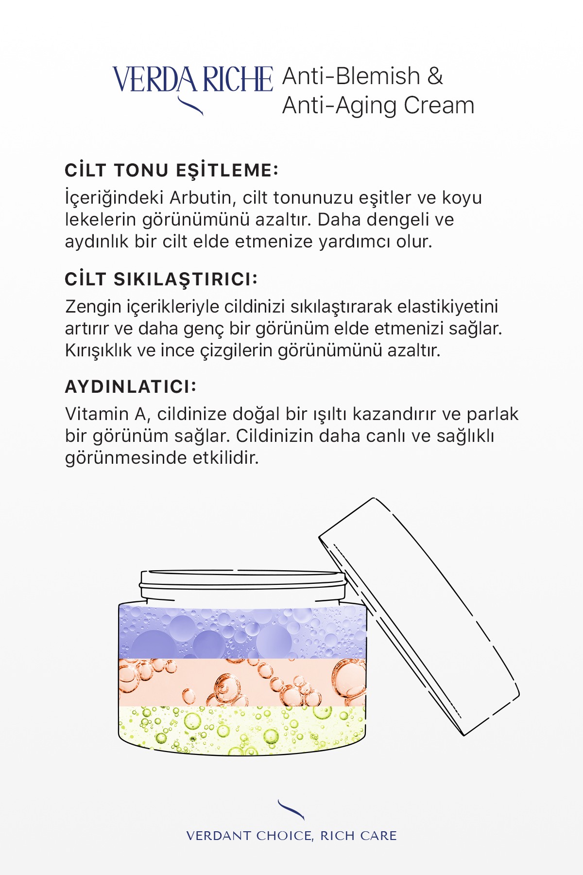 Leke ve Yaşlanma Karşıtı Yüz Kremi 50ml