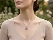 Çiçek Kolye 3