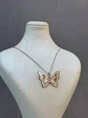 Kelebek Kolye 925 Ayar Gümüş 1