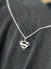 S Harfi Superman Logo Kolye 1