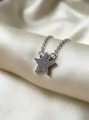 Gümüş Yıldız Kolye 1