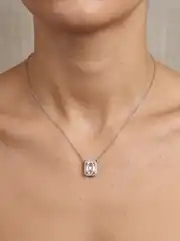Işıltılı Klasik Baget Kolye 2
