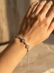 Üçlü Kalp Nazar Bileklik 2