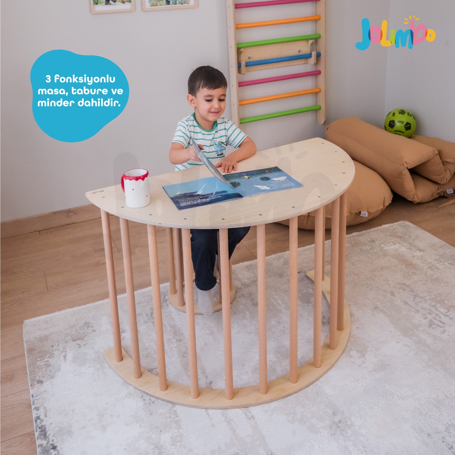 Jolimbo Mini Aktivite Seti - Sade (1 Adet Minder Dahildir.)