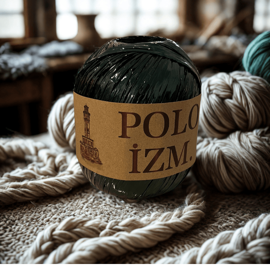 POLO IZM. METALLIC RAFFIA