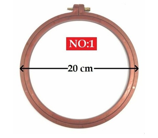 VİDALI PLASTİK NAKIŞ KASNAĞI (20 CM)