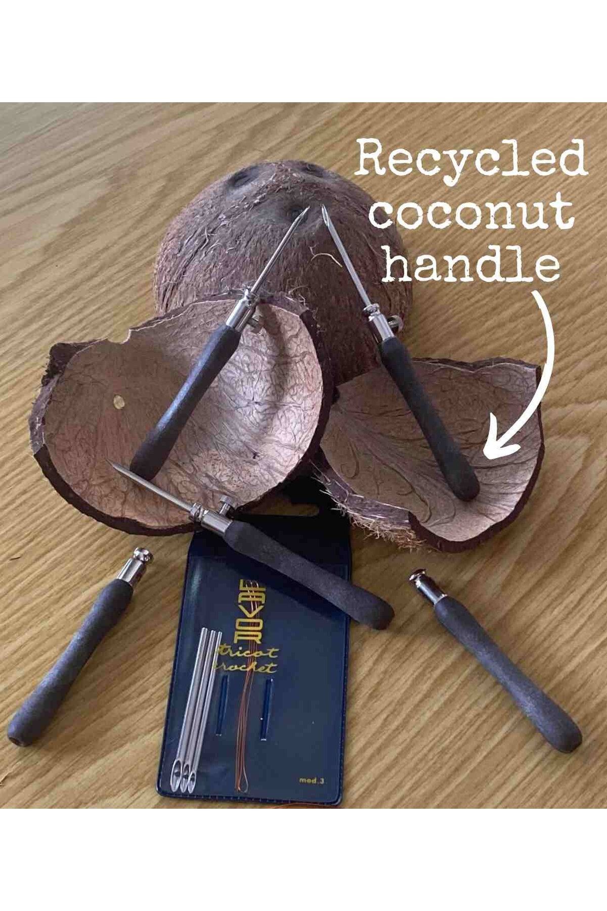 LAVOR Özel Seri Coconut Punch Iğnesi, 3 Farklı Iğne Ve Coconut Saplı