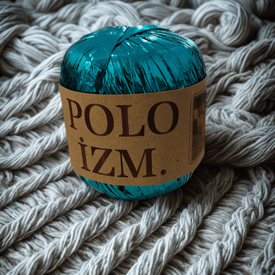 POLO IZM. METALLIC RAFFIA
