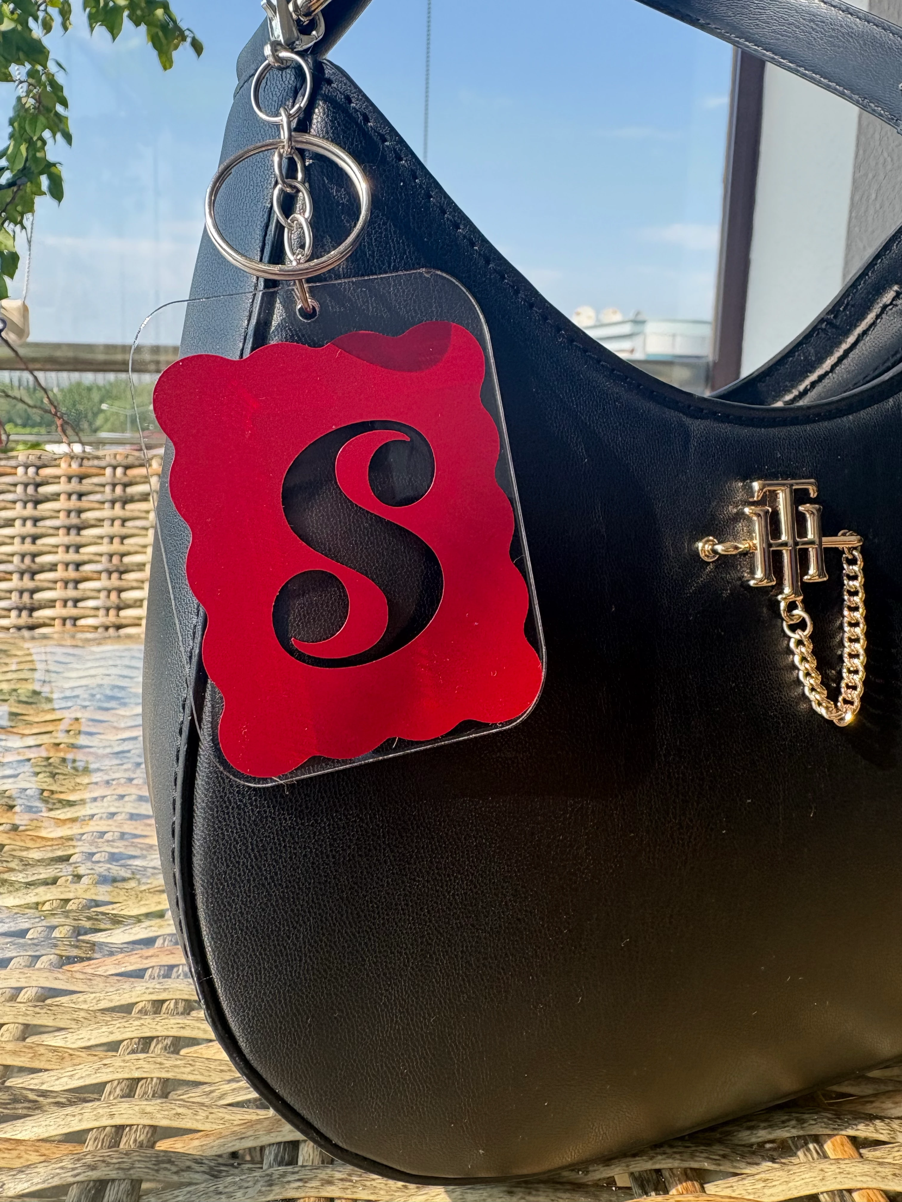 Harf Çanta Süsü ve Anahtarlık (8 Renk Seçeneği)