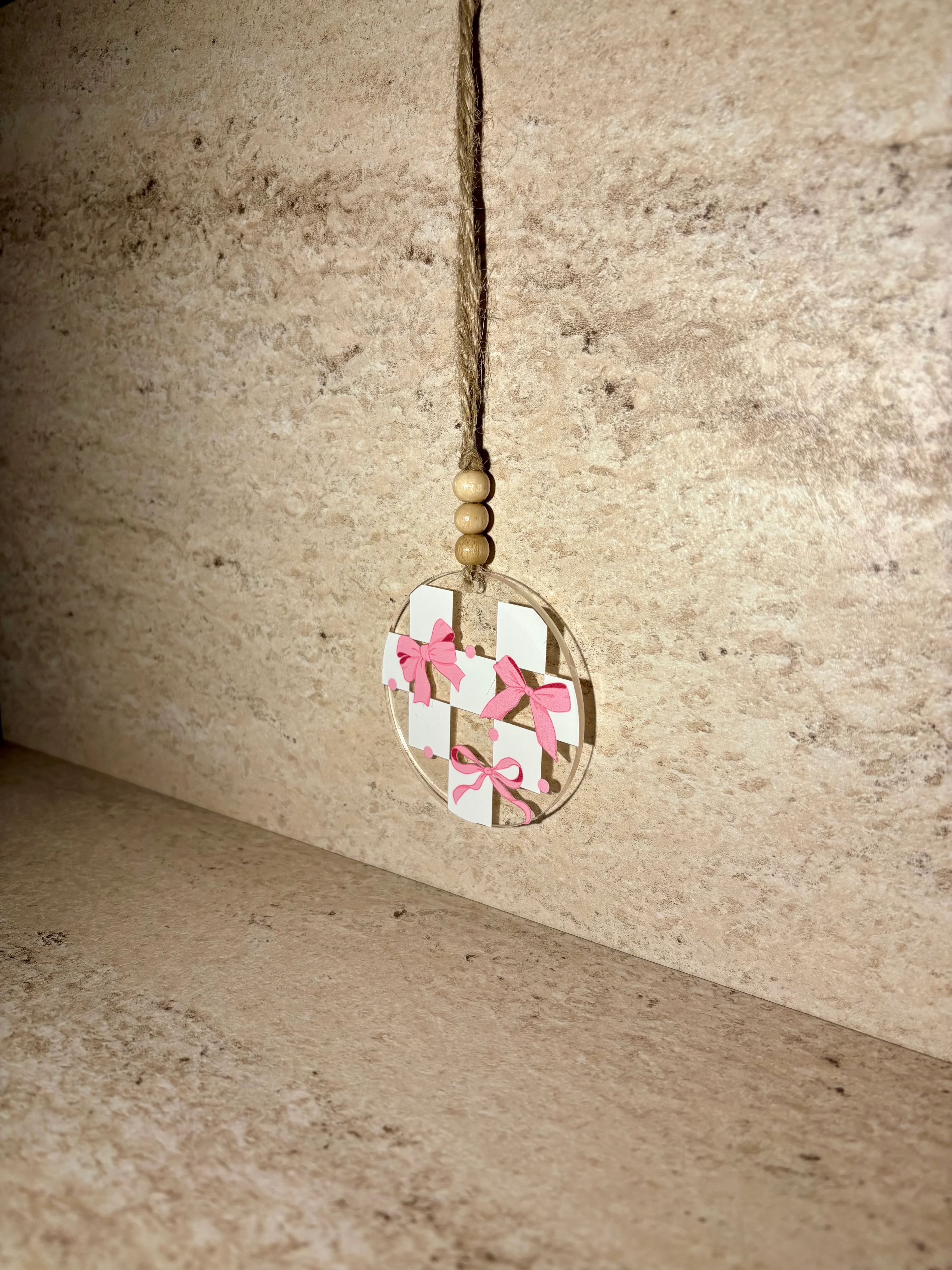 Kurdeleler Dikiz Aynası Süsü