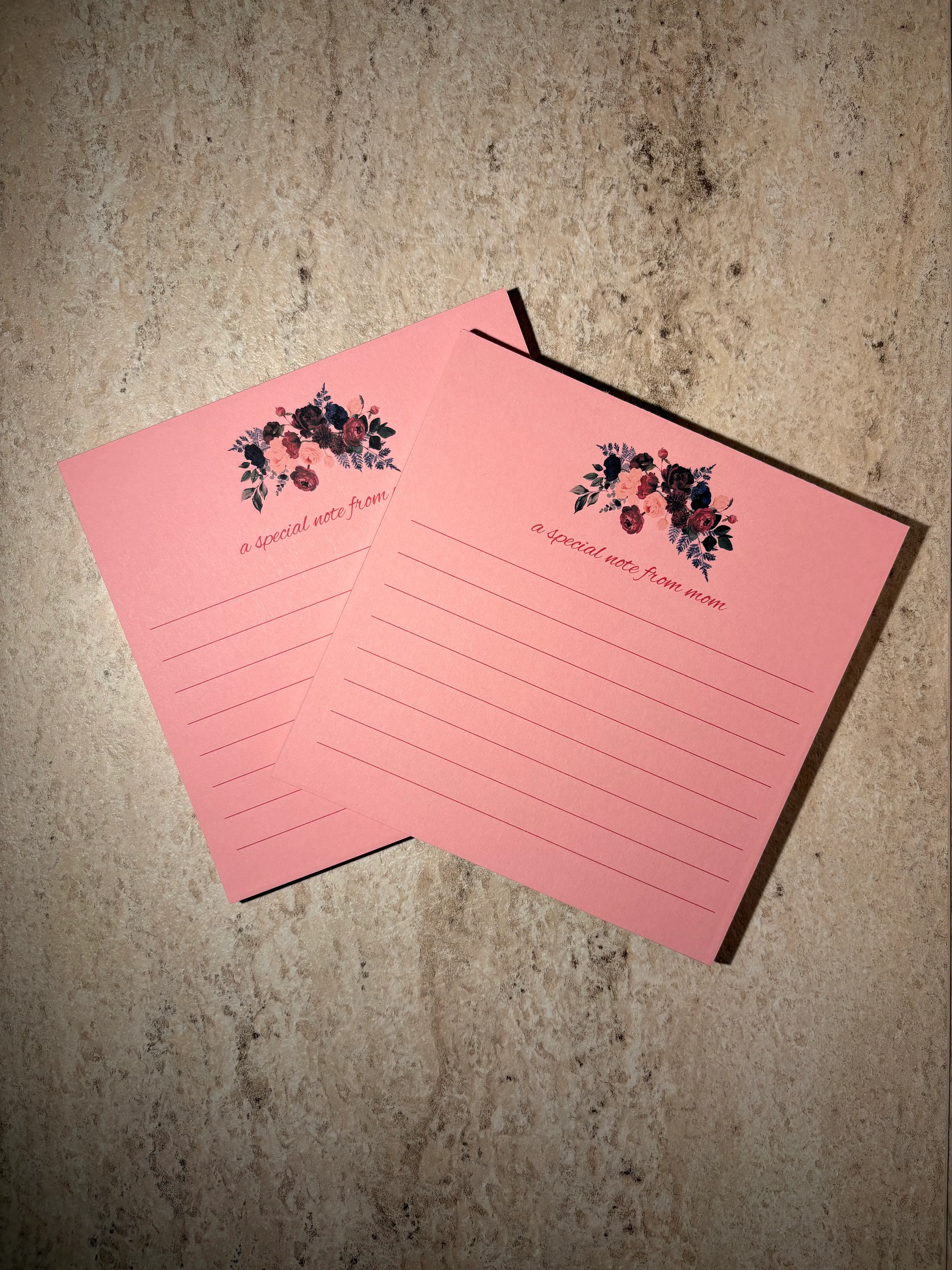 Pembe Special Notes From Mom Notepad