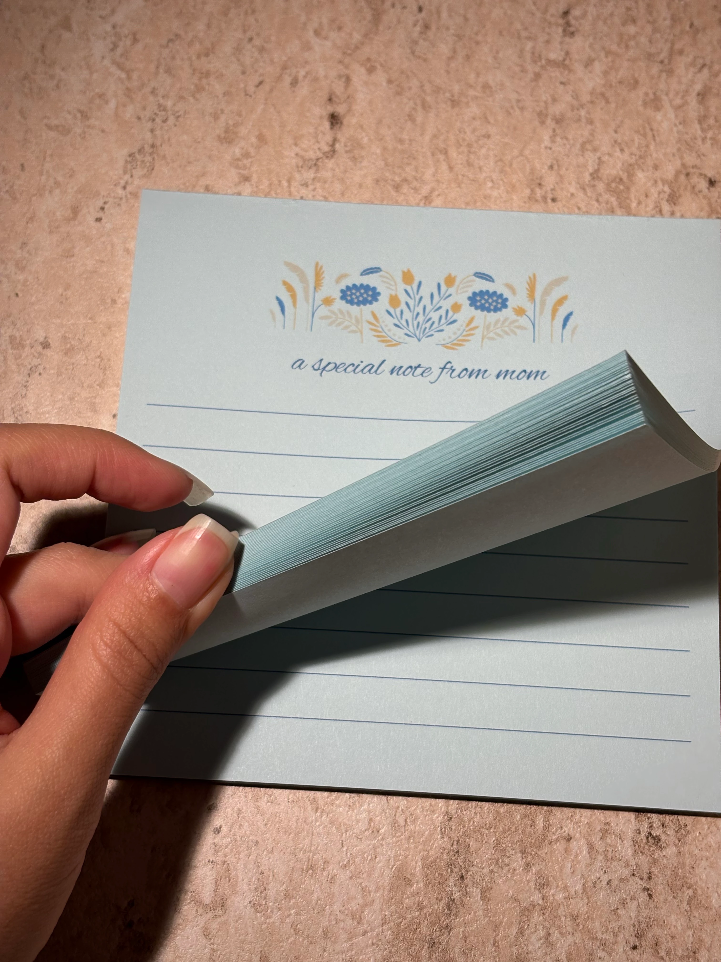 Mavi Special Note From Mom Notepad