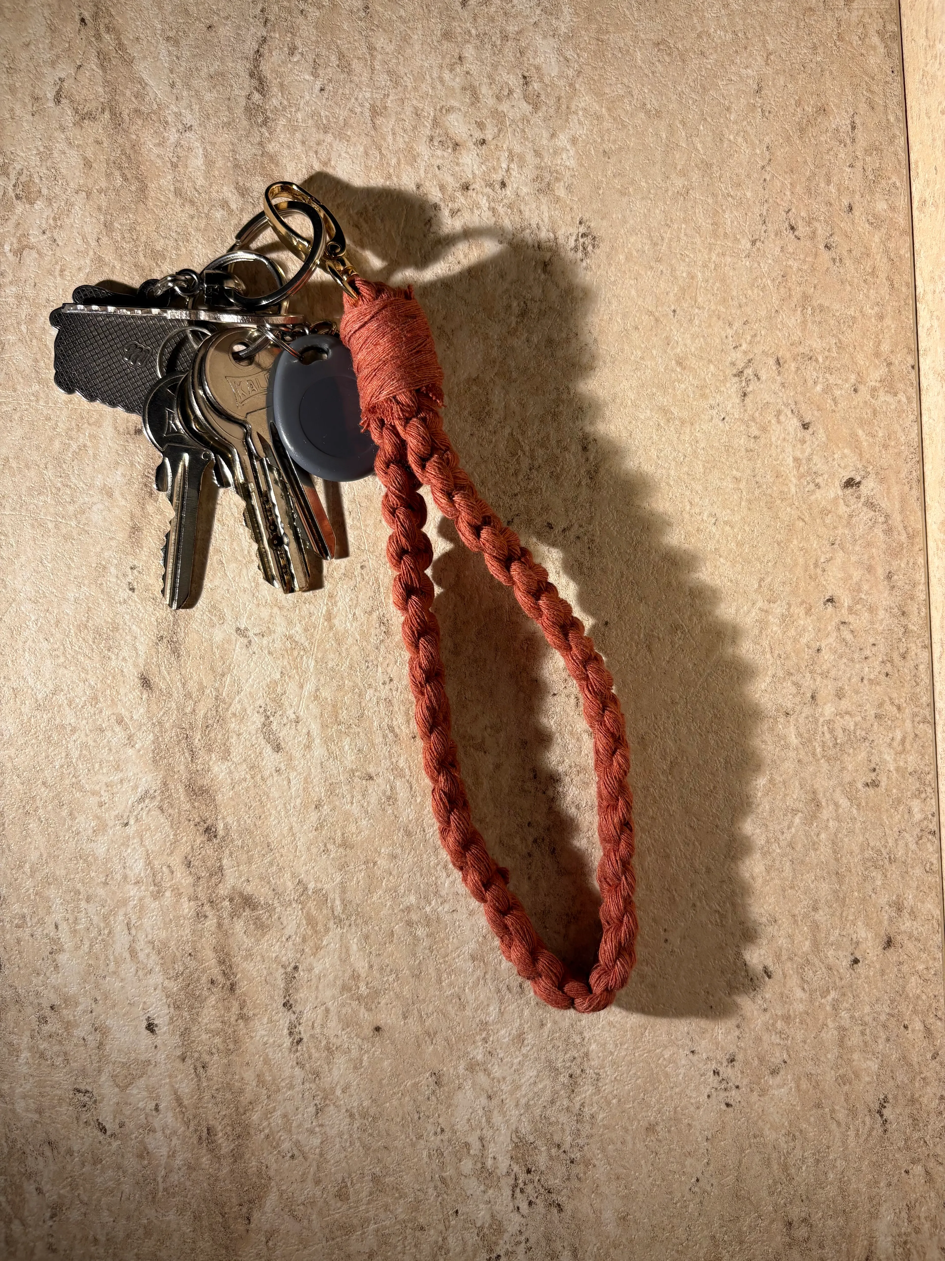 Makrome Anahtarlık Sonbahar-7