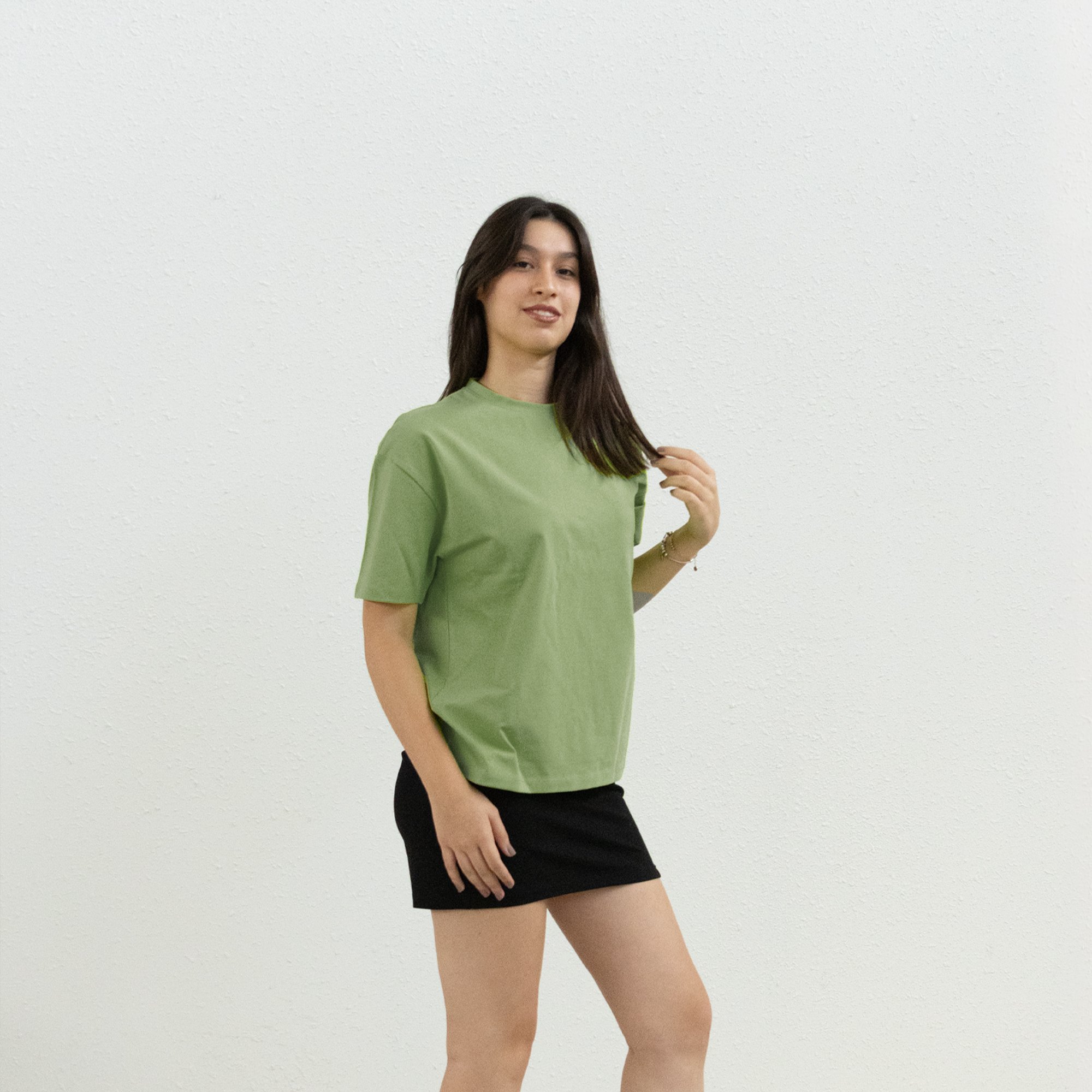 Unisex Relax Tişört - Haki
