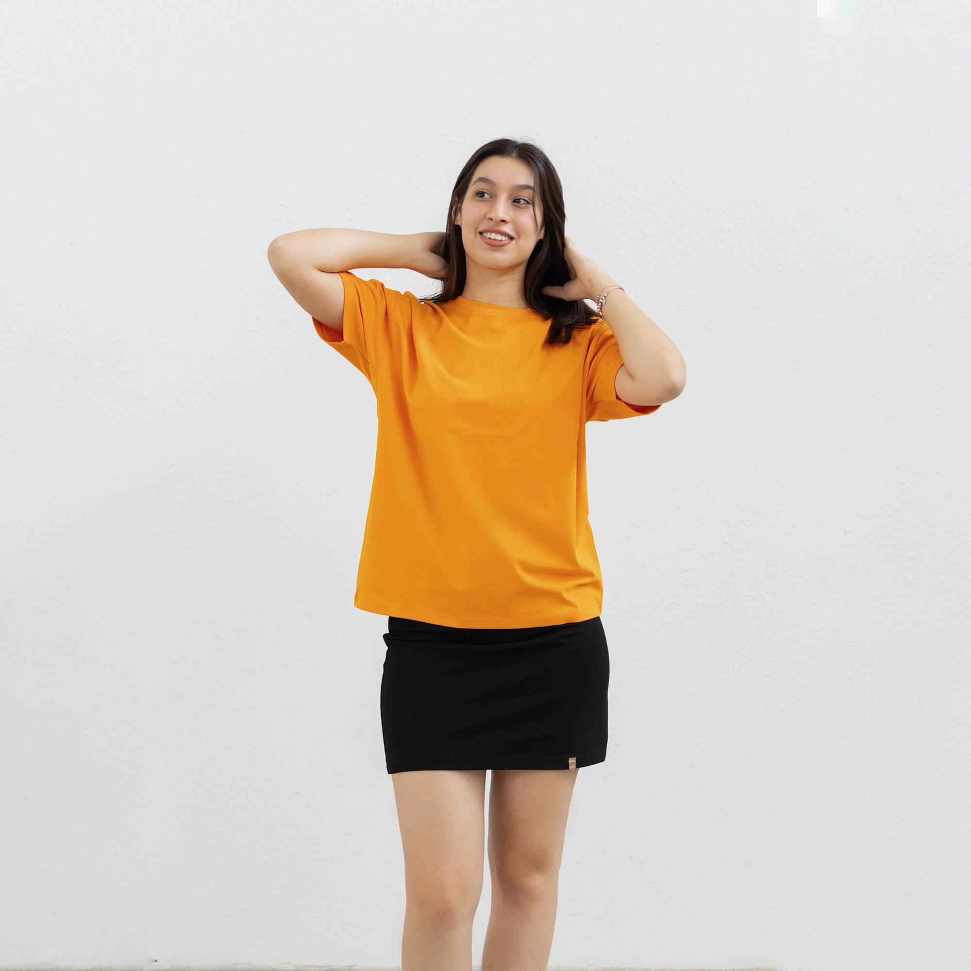 Unisex Relax Tişört - Turuncu
