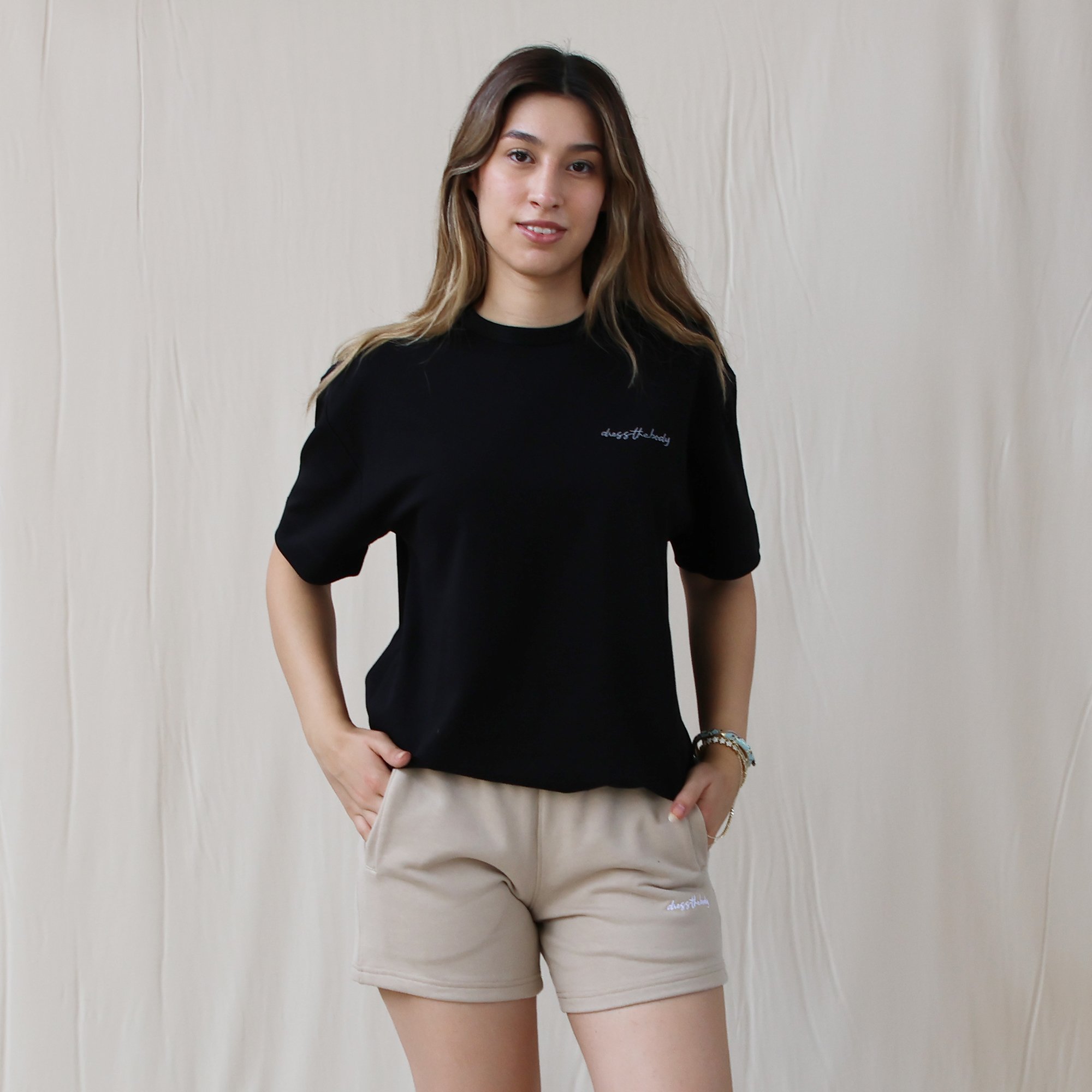 Unisex Relax Nakışlı Tişört