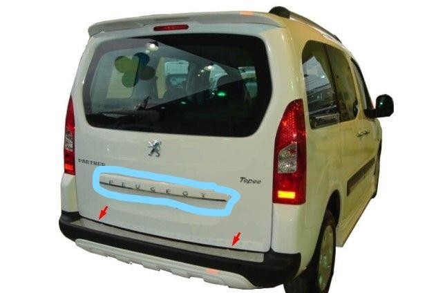 PEUGEOT PARTNER VAN BOXER EXPERT ARKA BAGAJ YAZI - 8665.RW