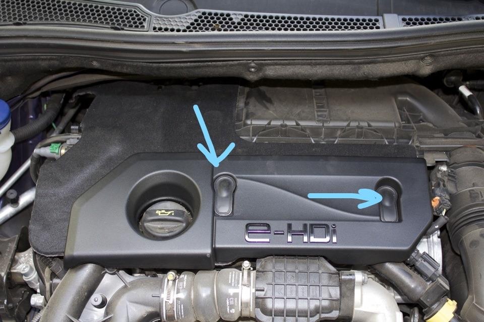 PEUGEOT CITROEN 1.6 HDI MOTOR KORUMA KAPAĞI BAĞLANTI APARATI