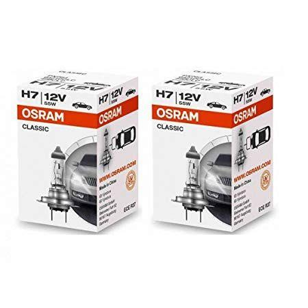 Headlight Bulb OSRAM H7 (2 pcs) 12V 55W 64210CLC