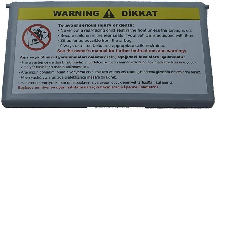 Mercedes C CLASS Güneşlik Ayna Kapağı Gri Renk   A2038170220