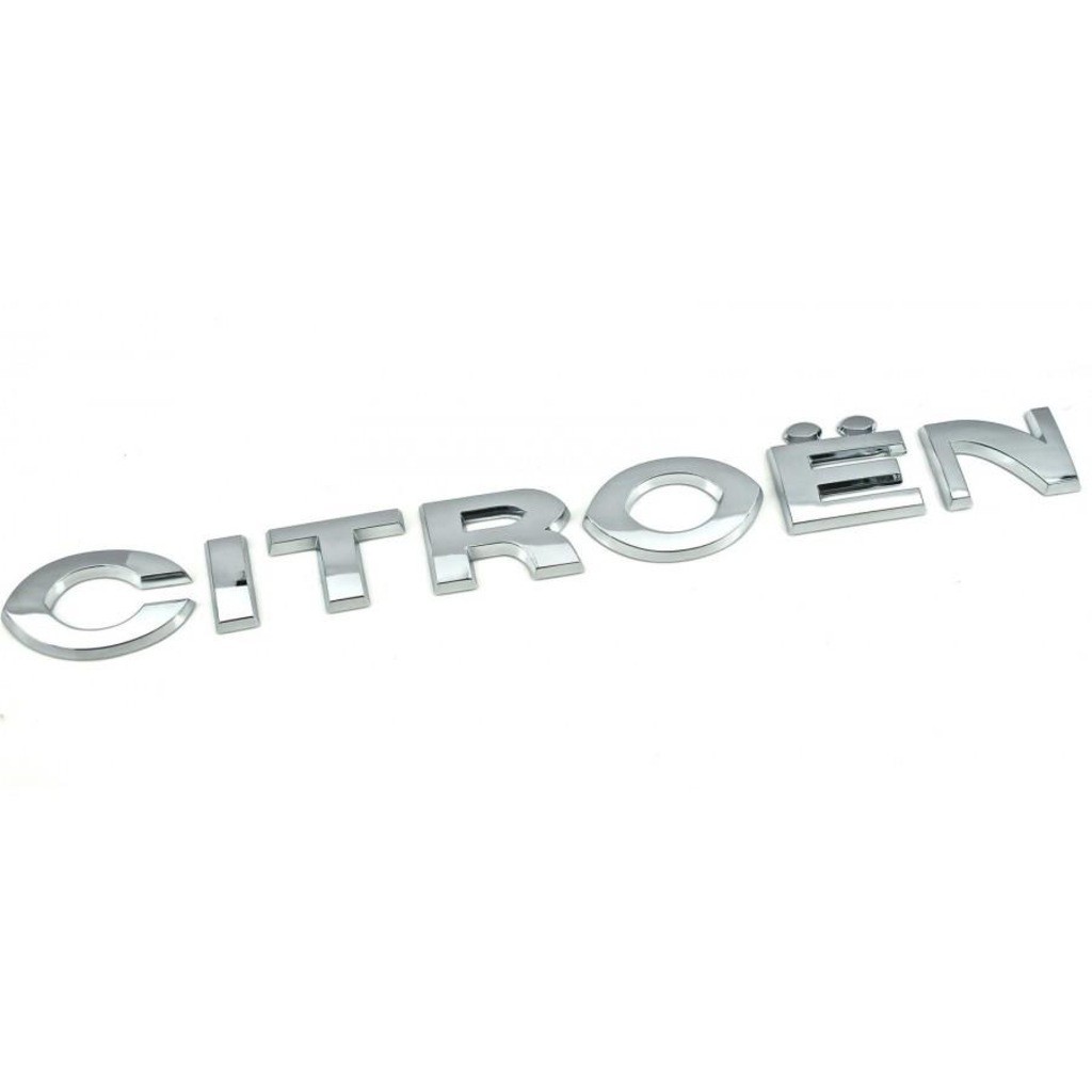 CİTROEN C3  -  C3 ve CİTROEN YAZISI BAGAJ KAPUTU ÜZERİ