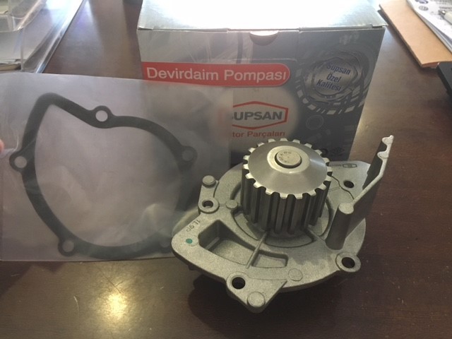 PEUGEOT CİTROEN 2.0 HDİ DEVİRDAİM SU POMPASI 1201.E8+1609402180