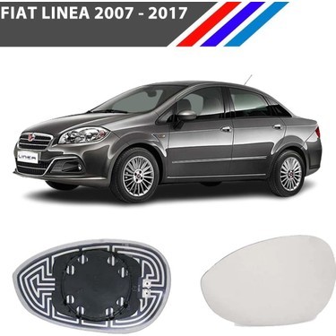 FIAT LINEA ve GRANDE PUNTO için SOL AYNA CAMI ELEKTİRİKLİ 71740498