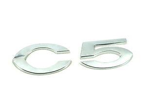 CITROEN C5 - C5 lettering on trunk lid 8665YV