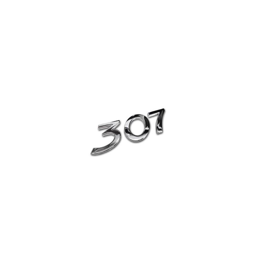 PEUGEOT 307 ARKA BAGAJ KAPUTU ÜZERİ 307 YAZISI     8665C1