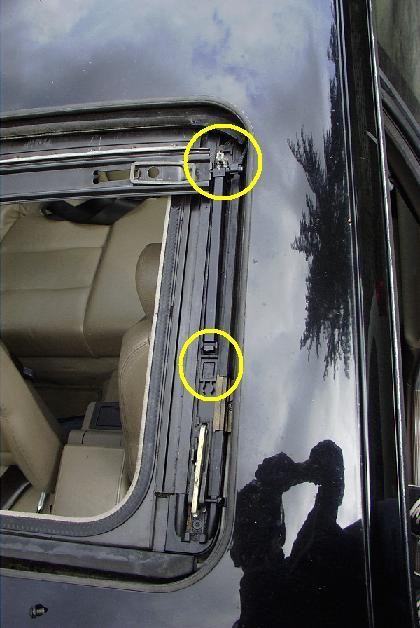 Bmw E36 - E39 - E46 için Sunroof Akrep Ayağı Bakaliti   2 Adet