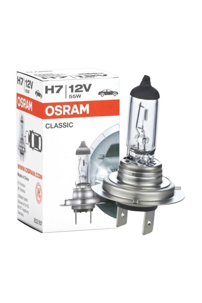 Headlight Bulb OSRAM H7 (2 pcs) 12V 55W 64210CLC