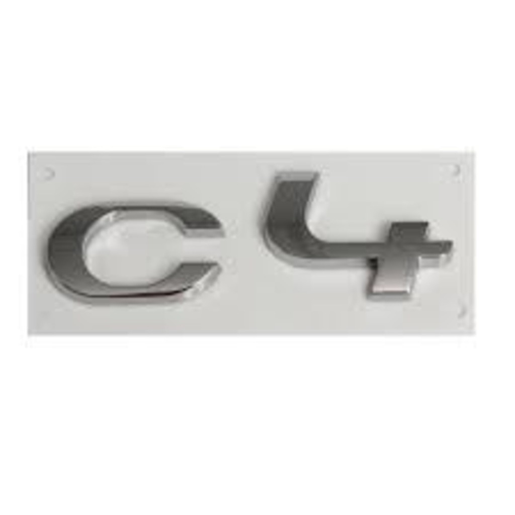 CİTROEN C4  II -  ( C4  YAZISI ve ÇAVUŞ ARMASI ) BAGAJ KAPUTU