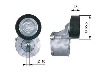 GERGİ RULMANI KOMPLE  DOBLO/FİORİNO/LİNEA 1.3      55244469